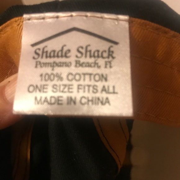 2008 Shade Shack Bike Week black strap back cap - Picture 3 of 4